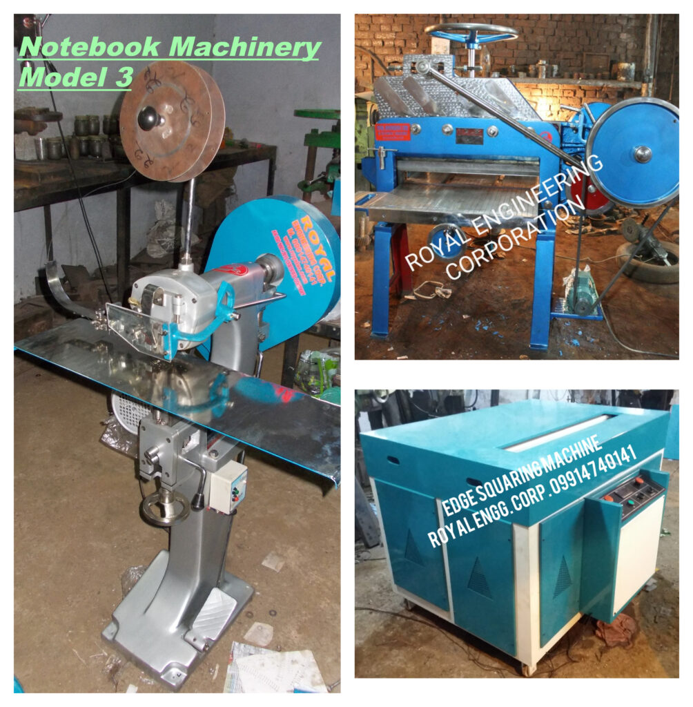 Notebook Making Machinery Model No. 3