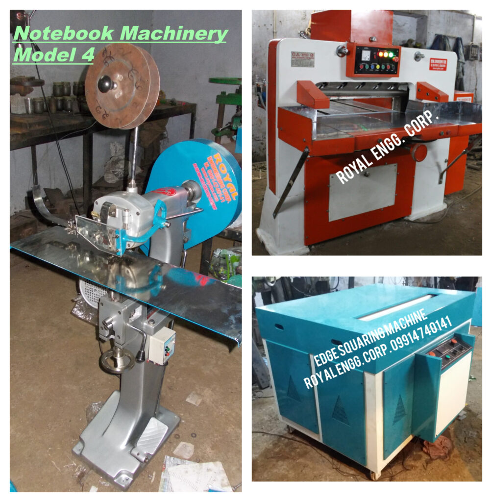 Notebook Making Machinery Model No. 4