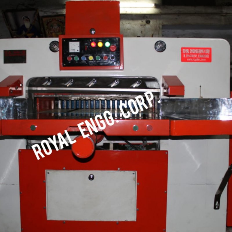 Semi Automatic Paper Cutting Machine Three Motors